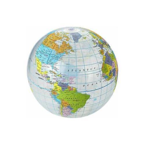 Bow globe 40cm world - bow-up,