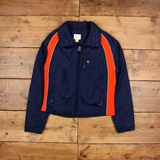 Vintage Robbe Padded Jacket L 80s Windbreaker Blue Womens