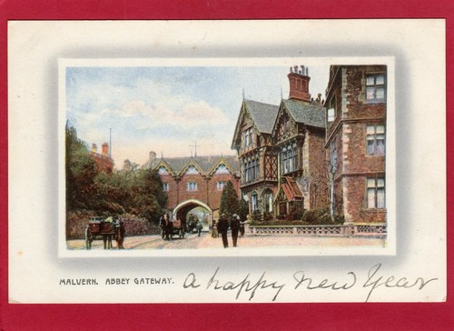 Malvern abbey gateway used - malvern,