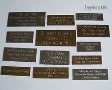 Square Edge Engraved Plaques