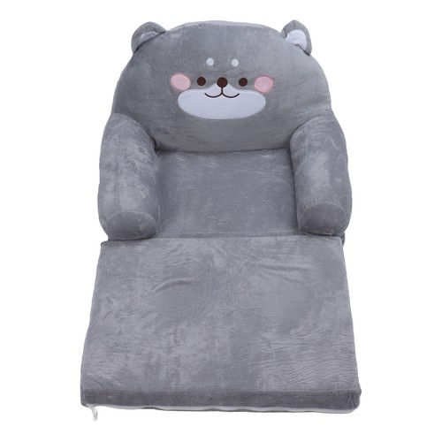 Cartoon gray dog style - dog, kids