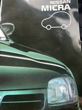 Nissan Micra Car Sales Info Brochure 40 Pages From 1995