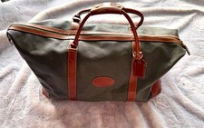 *Genuine* Mulberry Large Clipper Bag In Scotchgrain Mole & Brandy 