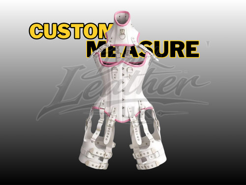 Handmade real leather overbust - real,