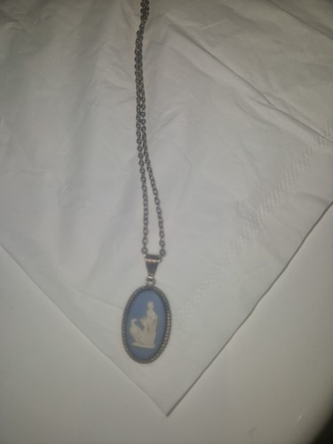 Vintage style silver tone