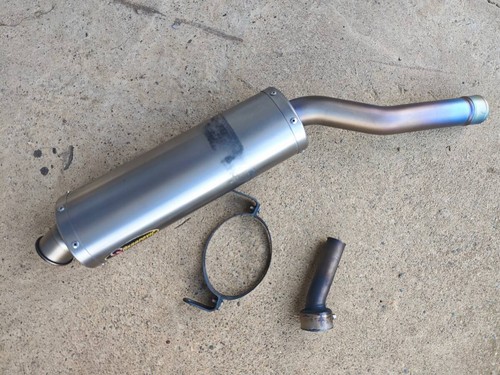 Akrapovič titanium slip - titanium, slip-on