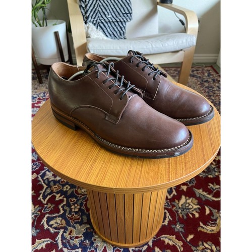Viberg plain toe bluchers - toe,