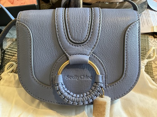 See chloé blue pebbled - blue,