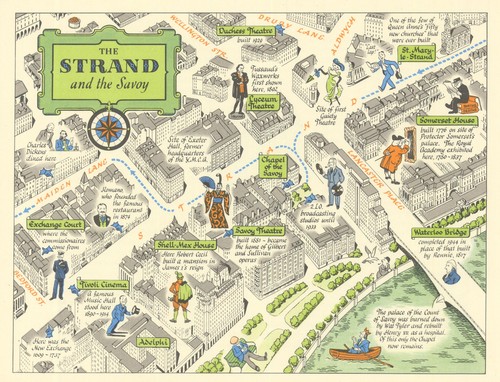 The strand savoy - the, savoy—aldwych