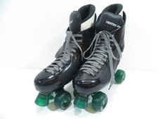 Ventro Pro - Quad Roller Skates - Black - Adult Size 11 - 12