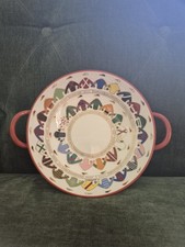 Richard Ginori Gio Ponti Jockey Jersey Bowl Fantini "rare"