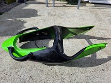 Kawasaki ZX6R J1 J2 Ninja Rear Tail and Seat Fairing Panel Green & Black