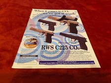 PGUN7 ADVERT 11X8 RWS C225 C02 PISTOLS DYNAMIT NOBEL
