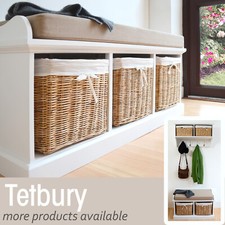 Tetbury bench with - tetbury, cushion