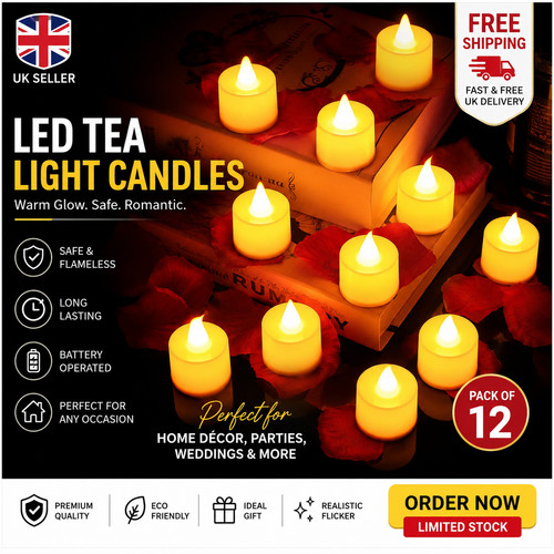 Led candle flameless battery - flameless,
