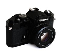 Nikon FM Black 35mm SLR Film