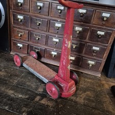 Wooden childs scooter - wooden,