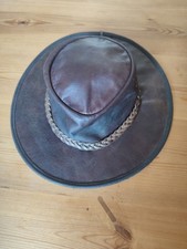 Barmah 1019 Sundowner Kangaroo Hat Brown Large