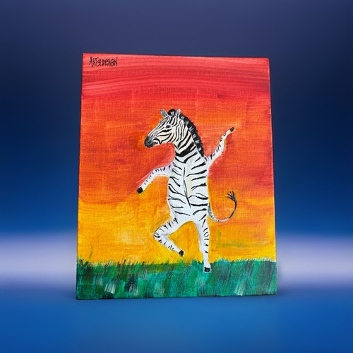 Zebra painting original - painting,