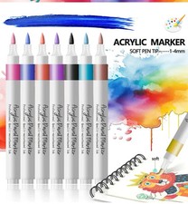 12 Colours Acrylic Paint Pens