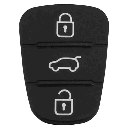 Button key fob rubber - key, pad