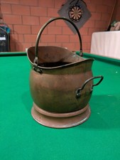 Vintage Copper Coal Scuttle