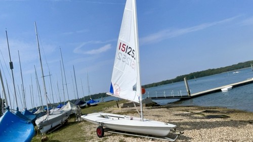 Laser dinghy with - laser, standard