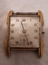 Medana Vintage watch 15 rubies Antimagnetic 28mm  gold plated spares or  repair