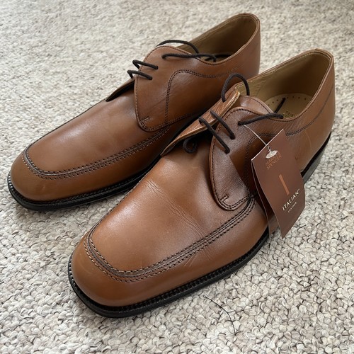 Italian leather tan shoes - italian,