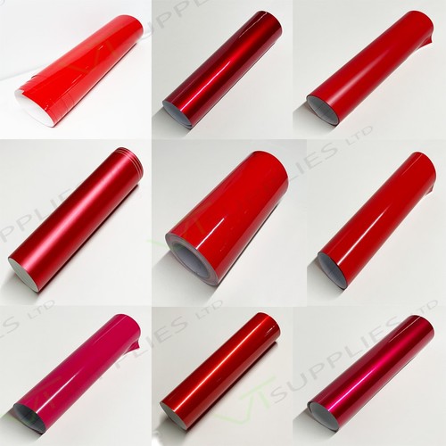 Red car vinyl wrap air - red,