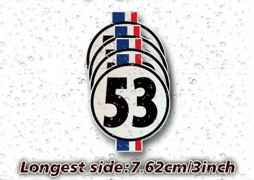 Herbie vinyl decal car - vinyl,