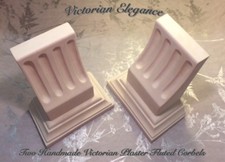 2 X Victorian Handmade Plaster