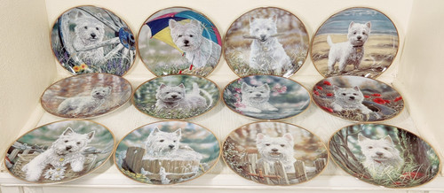 Danbury mint westies - danbury, "westies"