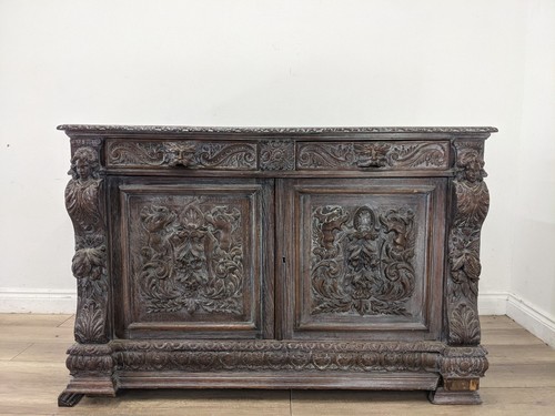 Sideboard antique 19th centre - sideboard,