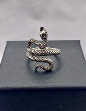Silver 925 Snake Ring With