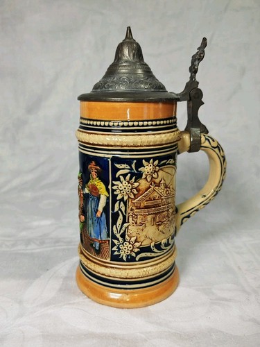 Vintage foreign beer stein - foreign,