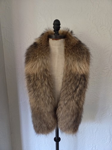 Raccoon fur tanuki - fur, vest
