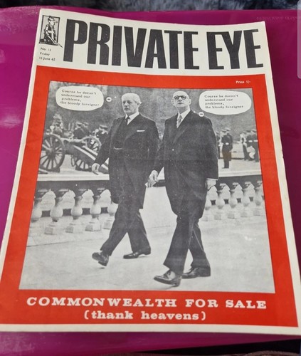 Private eye magazine - eye, issue