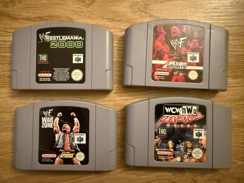 Nintendo n64 wrestling - 4x,