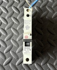 WYLEX NSBS16/1 16 AMP SINGLE POLE TYPE  C 6kA 240V 30mA RCBO.