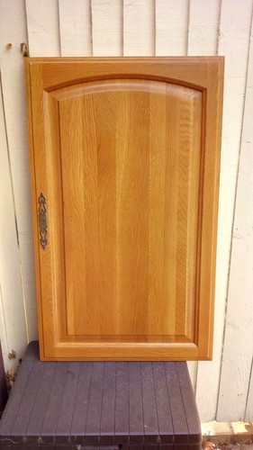 Solid light oak - oak, kitchen