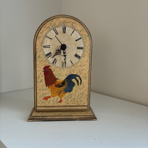 Lobelia hand painted rooster - lobelia,