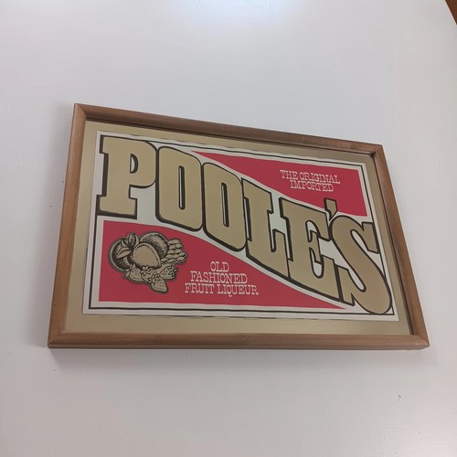 Vtg poole old - poole's, fashioned