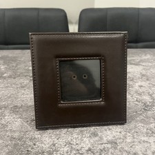 Brown Faux Leather Photo