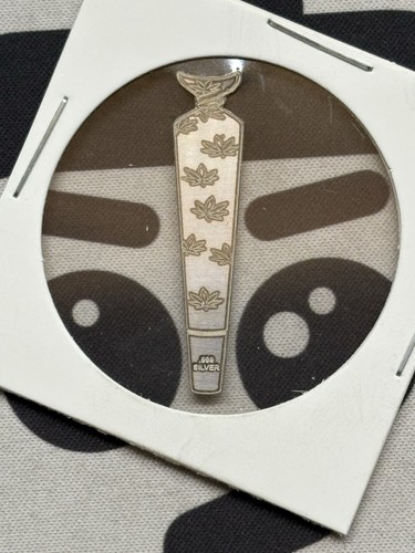 2grs 999 silver spliff bar - silver,
