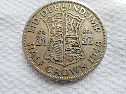 1948 george half crown - 1948, vi