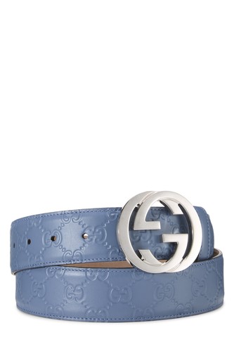 Gucci blue guccissima - gucci,