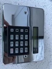 Cooper Menvier TSNETPROXPR1 Alarm Detector and LCD Keypad Chrome With Back Plate