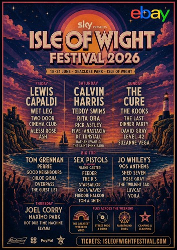 Isle wight festival 2026 - wight, a3