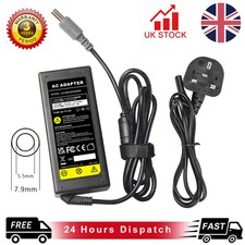 For Lenovo ThinkPad AC Adapter Charger 65W X200 X201 X220 X230 T400 X61 UK Cable